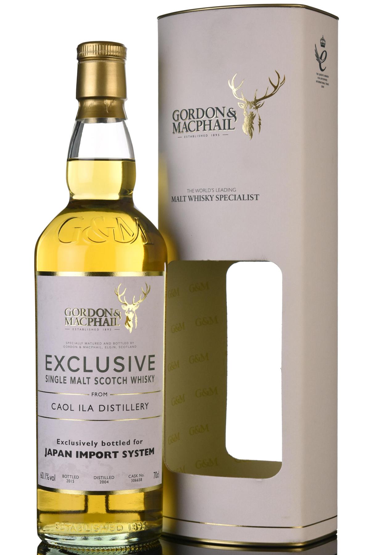 Caol Ila 20042015 Gordon MacPhail Japan Import System