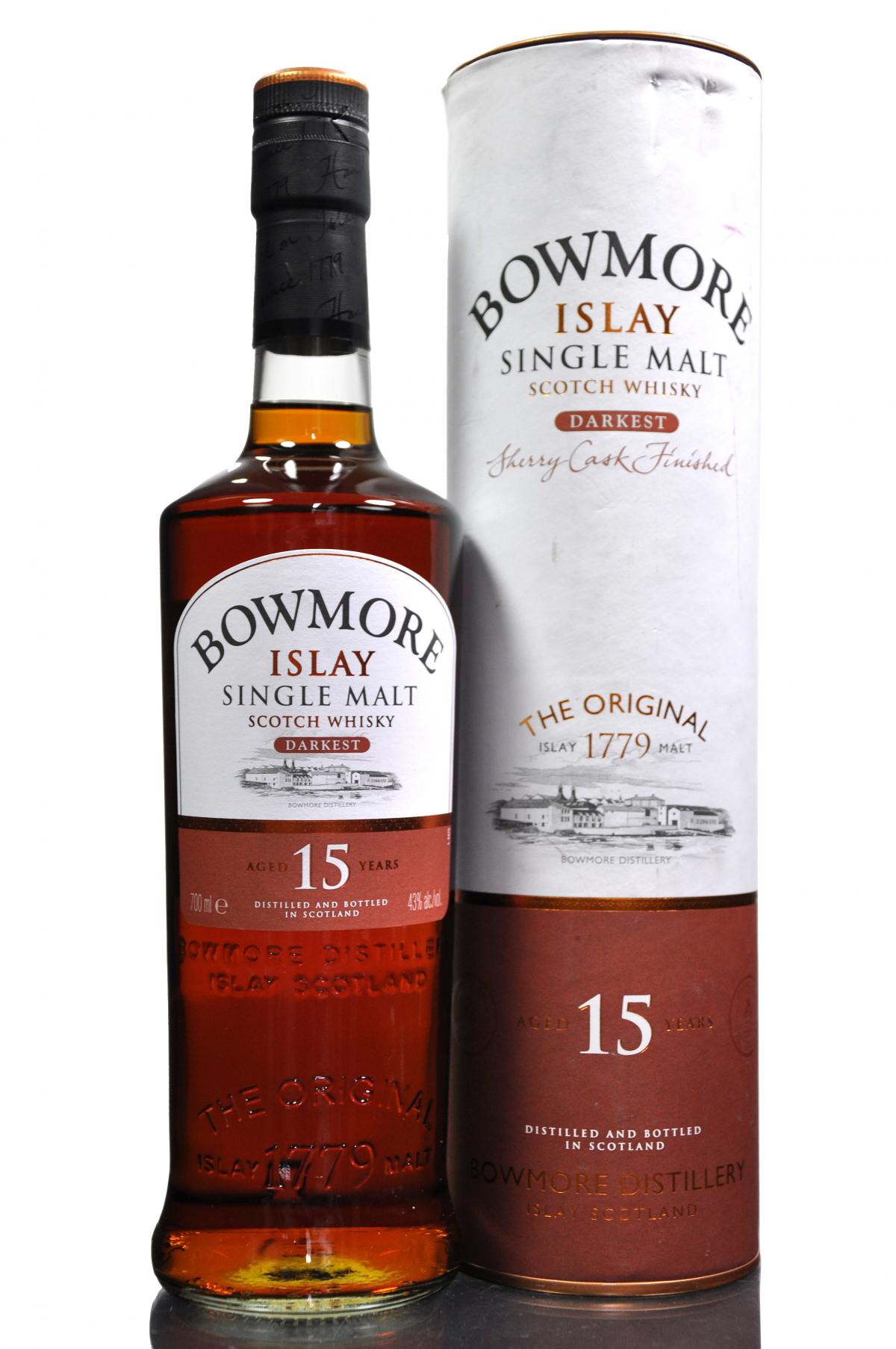 Bowmore Darkest - 15 Year Old