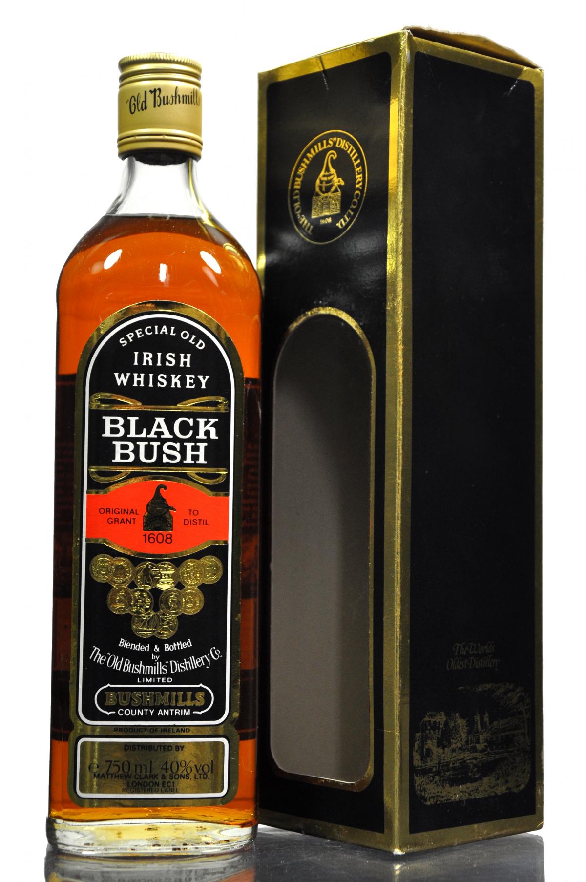 Old Bushmills Black Bush - 1980s