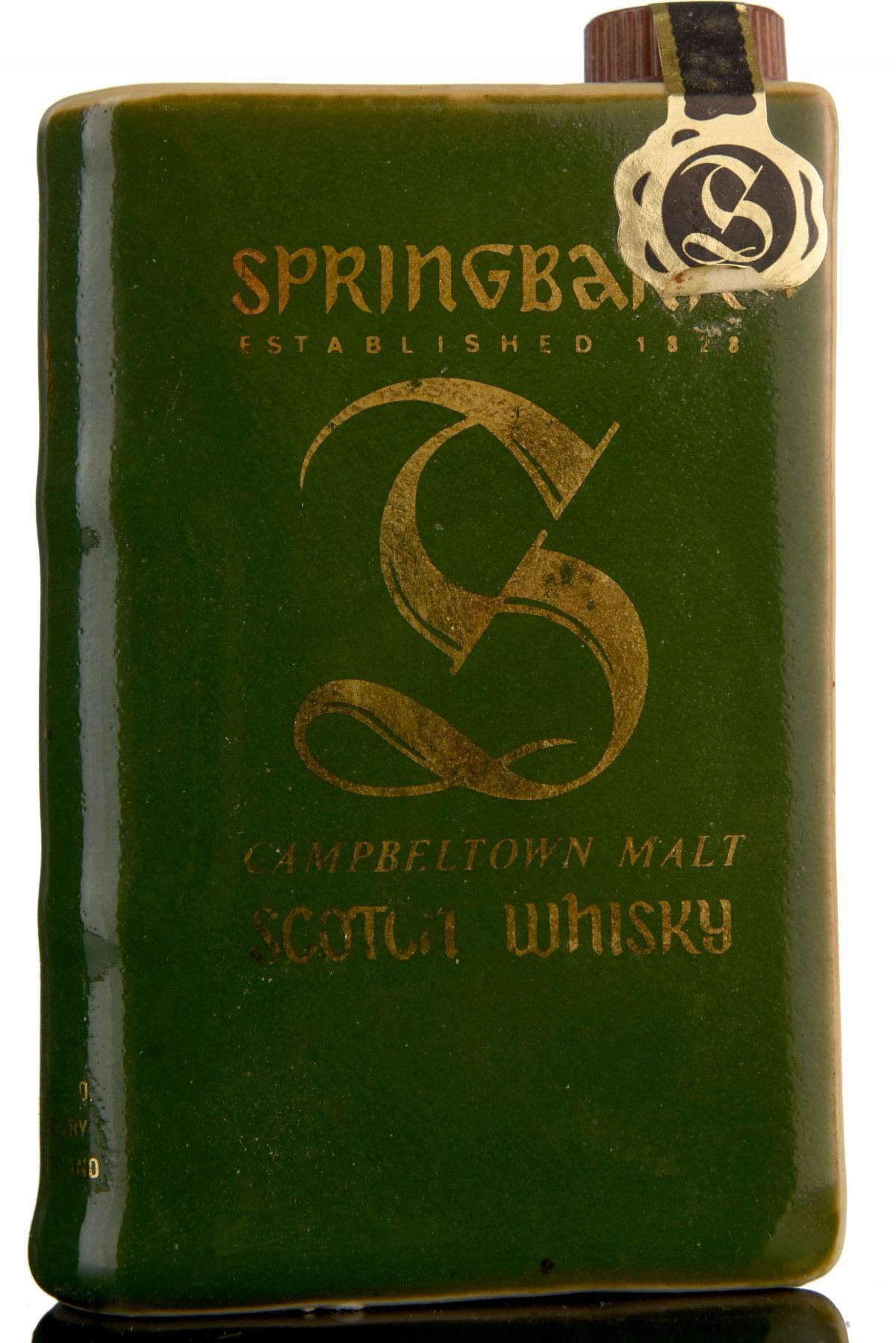 Springbank Ceramic Book Vol I Miniature
