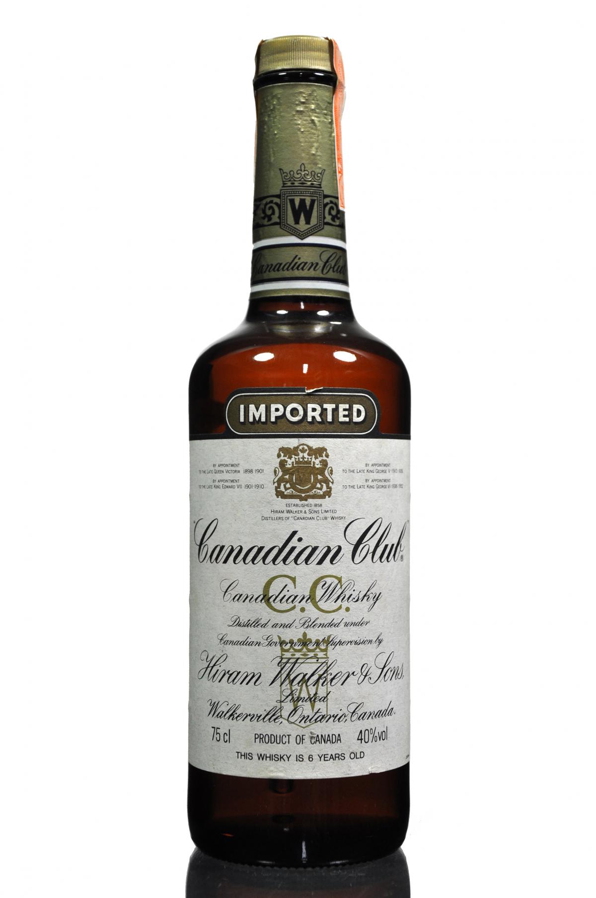 Canadian Club - 1980s