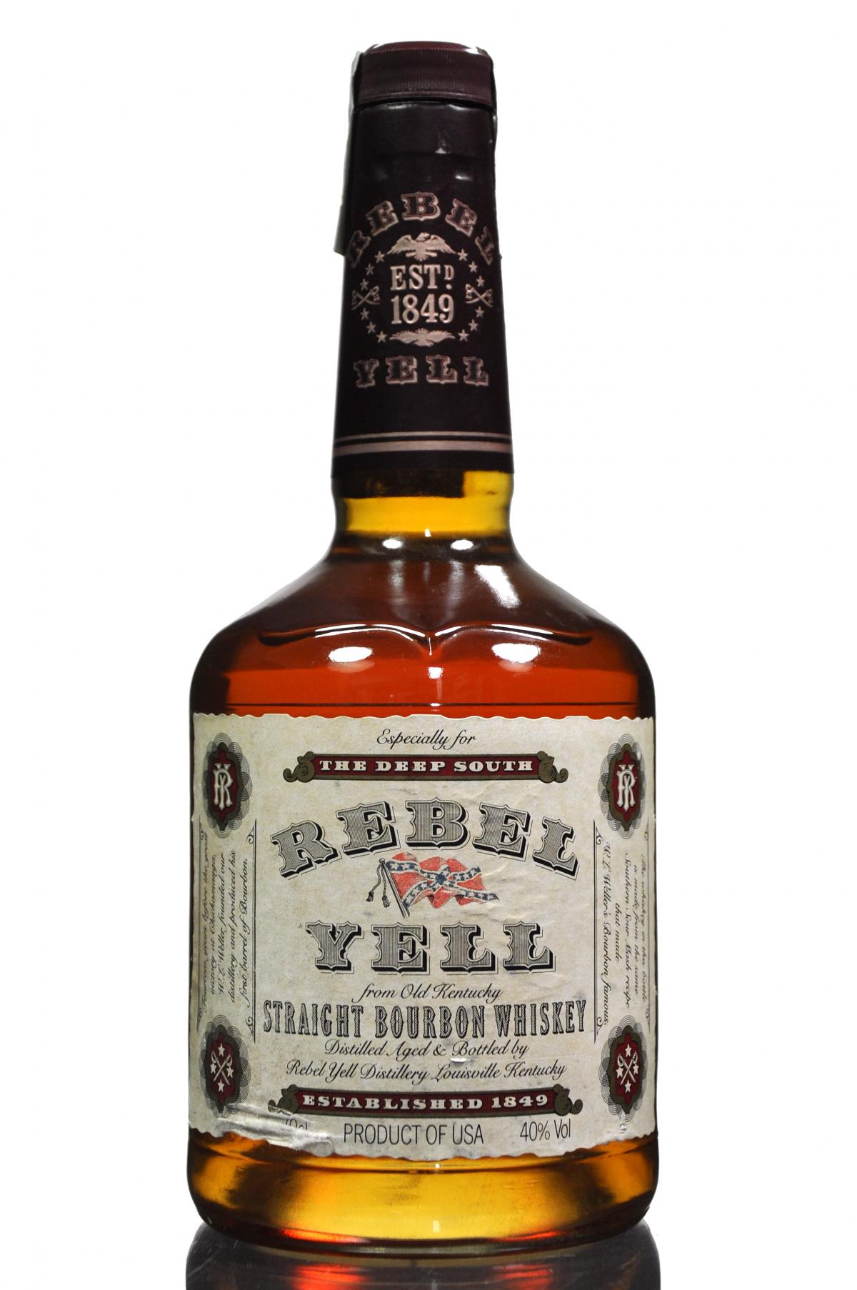 Rebel Yell Bourbon - 1990s