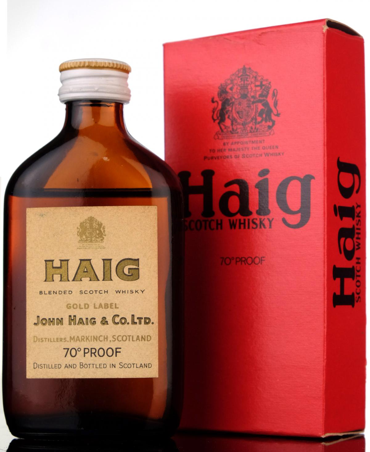 Haig 70 Proof Miniature