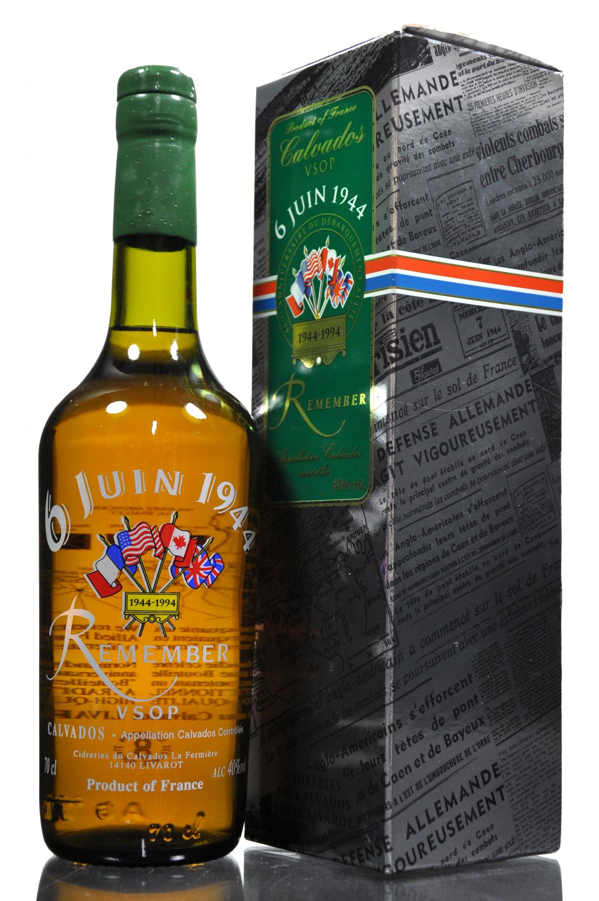 Calvados VSOP - 50th Anniversary of D-Day