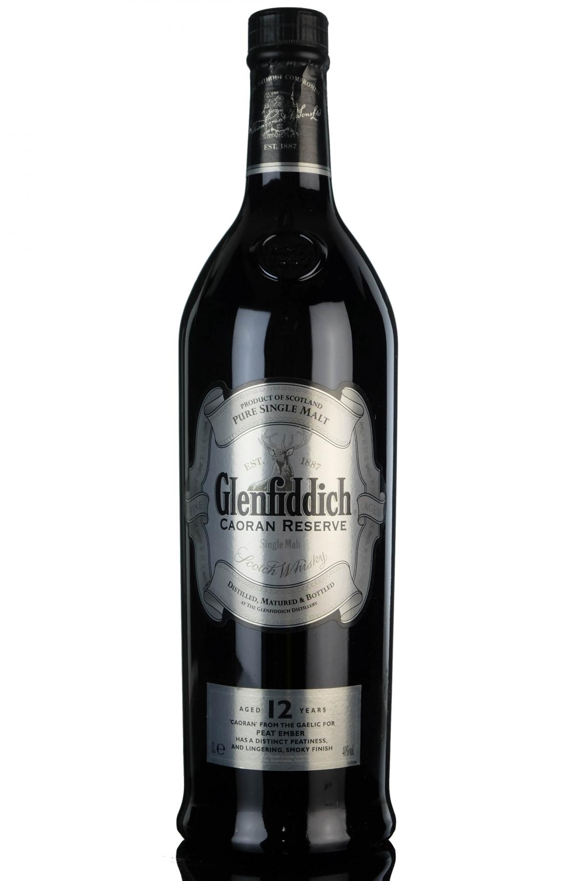 Glenfiddich 12 Year Old - Caoran Reserve - 1 Litre