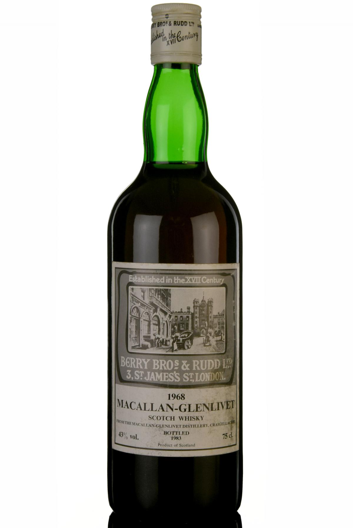 Macallanglenlivet 1968 - 1983 Berry Bros Rudd
