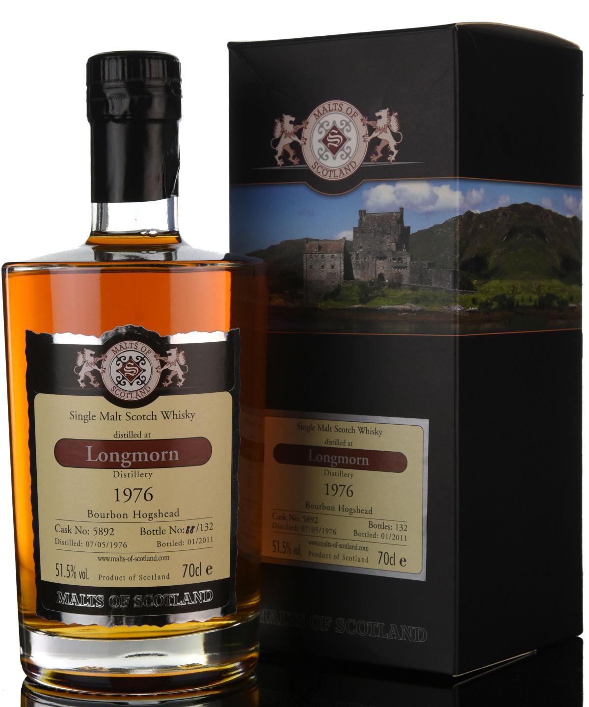 Longmorn 19762011  Malts Of Scotland