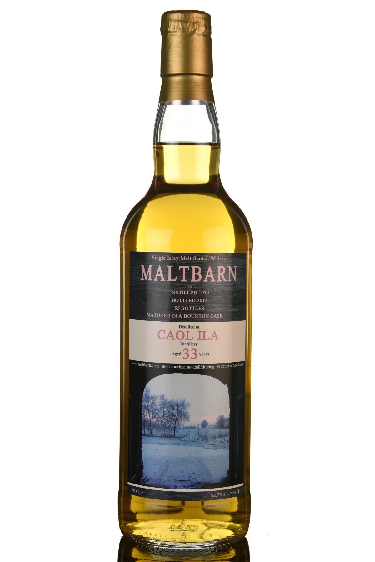 Caol Ila 1979 - 2012 33 Maltbarn 55 Bottles