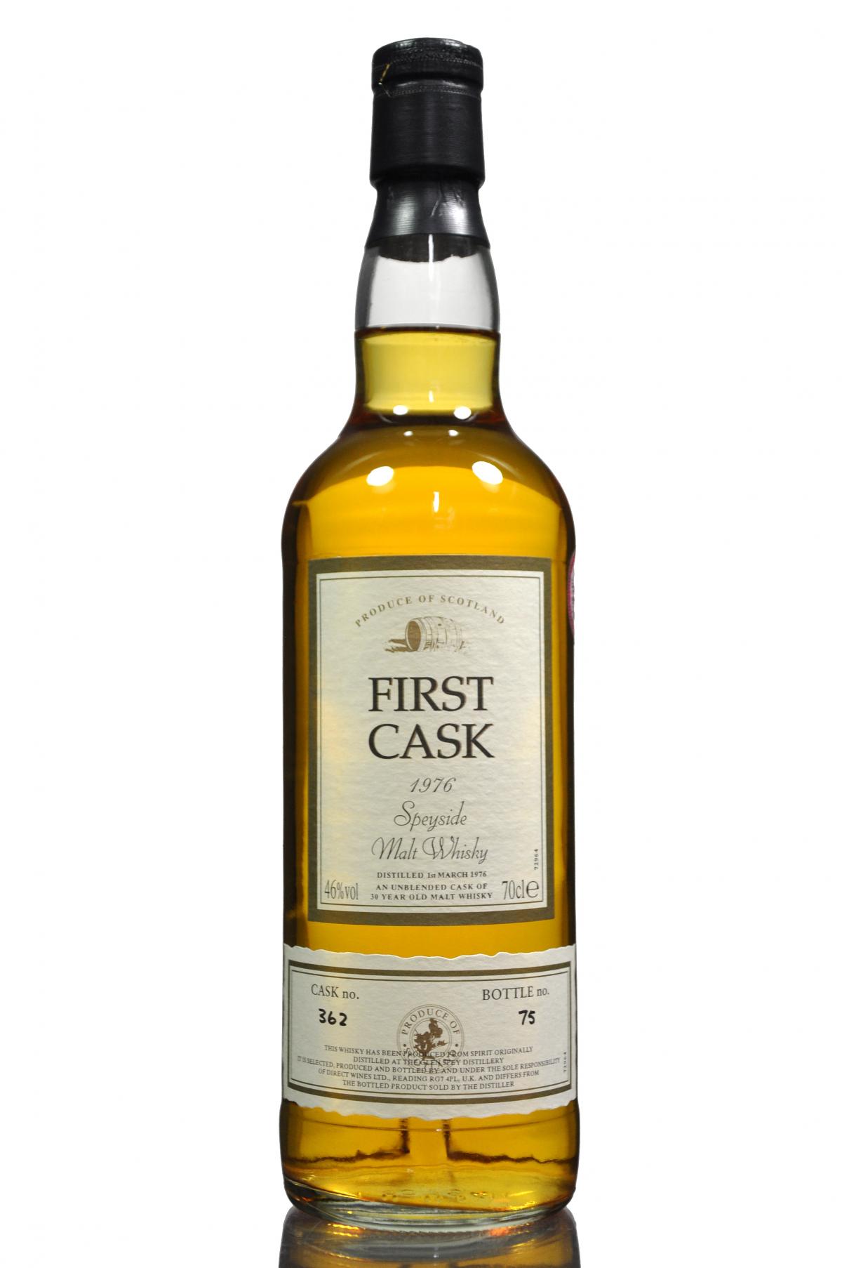 Glen Spey 1976 - 30 Year Old - First Cask 362