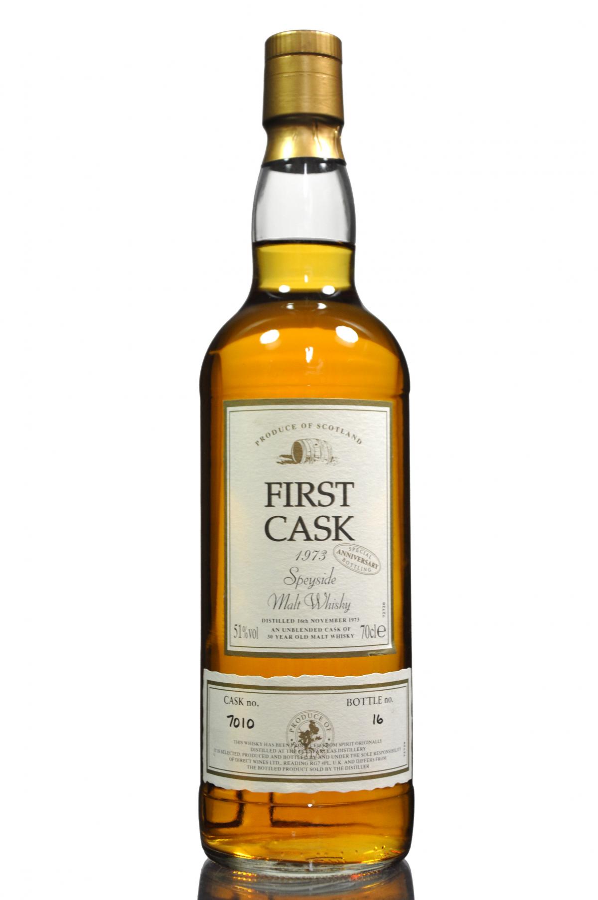 Glenfarclas 1973 - 30 Year Old - First Cask 7010 - Special Anniversary Bottling