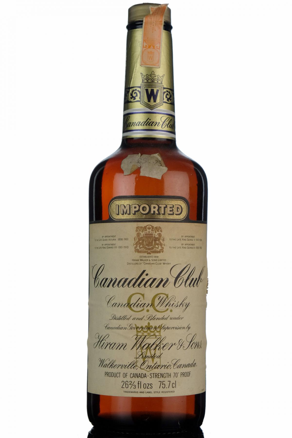 Canadian Club - Canadian Whiskey