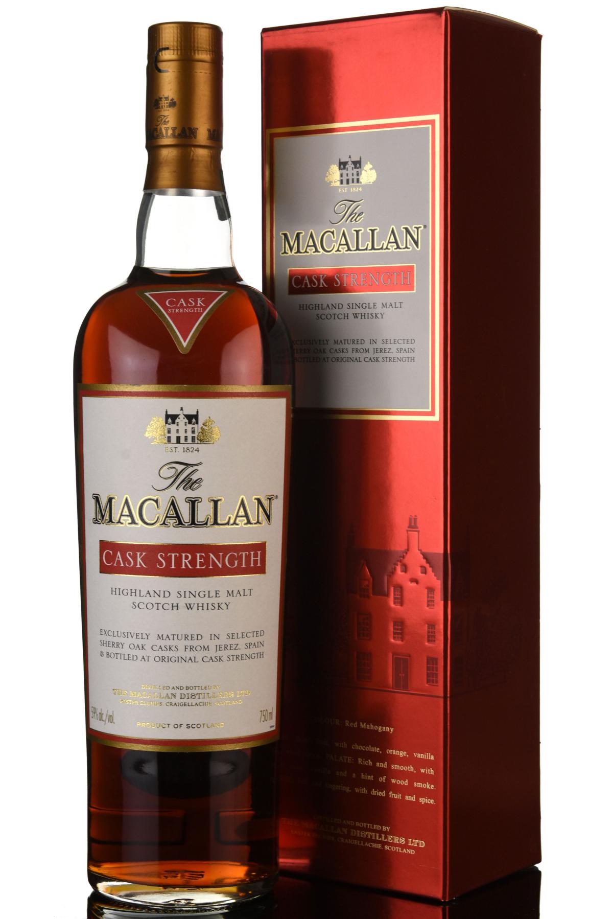 Macallan Cask Strength  59