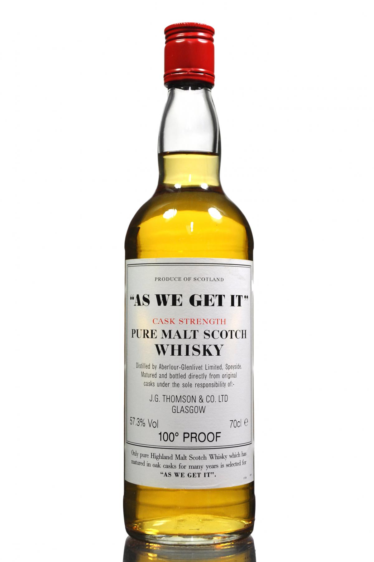 Aberlour AS WE GET IT - 1990s