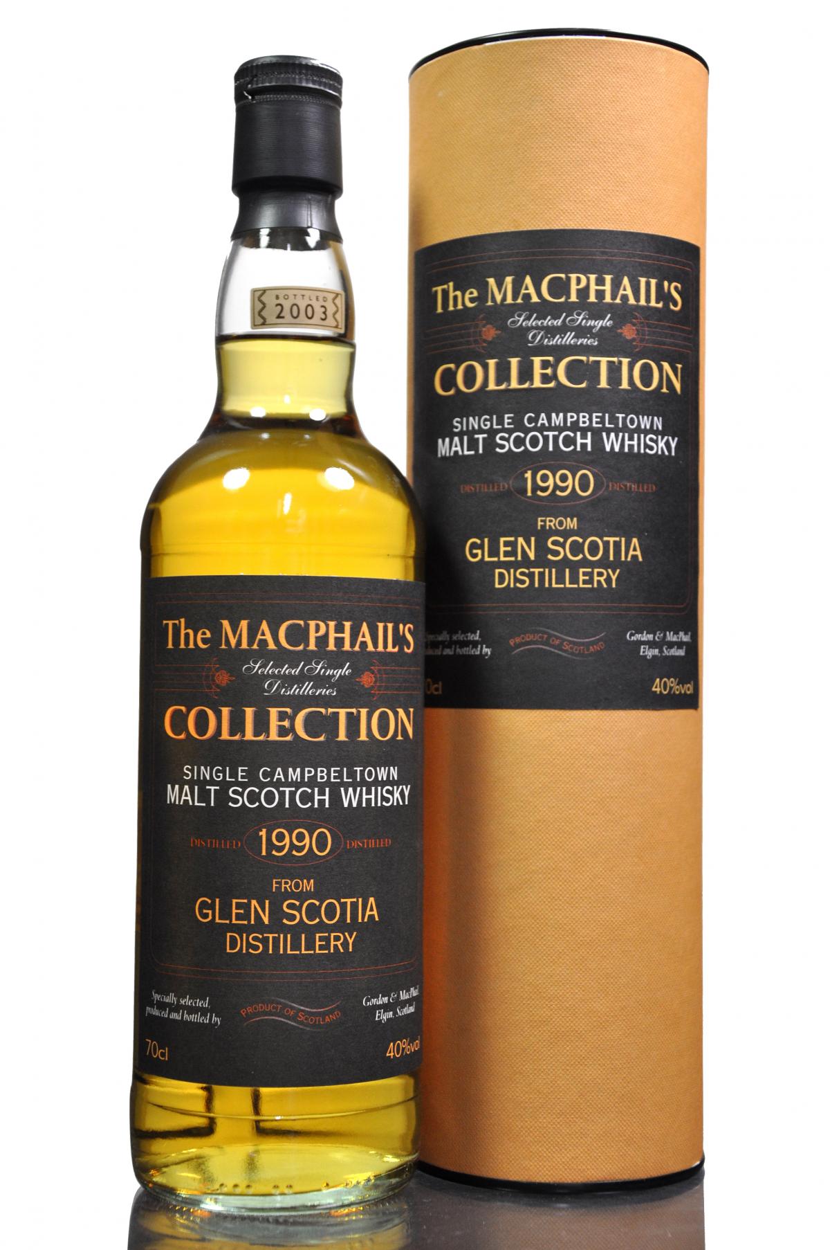 Glen Scotia 1990-2003 -  MacPhails Collection