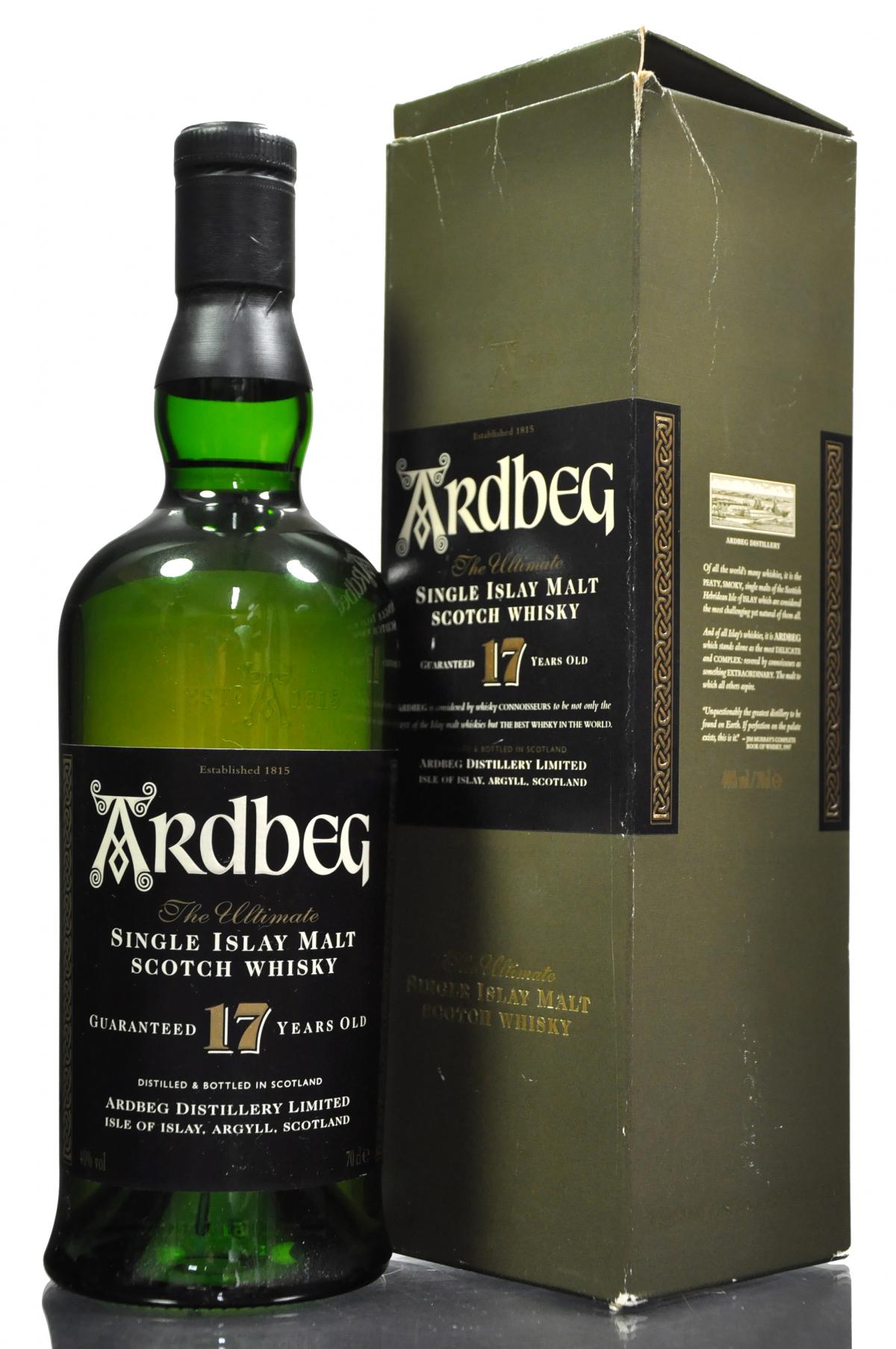 Ardbeg 17 Year Old - 1990s