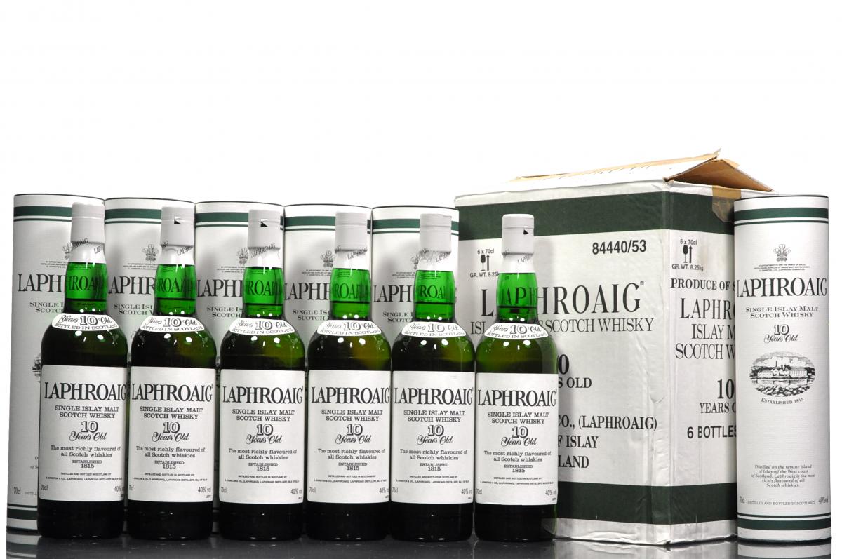1 Case Laphroaig 10 Year Old - Circa 2000