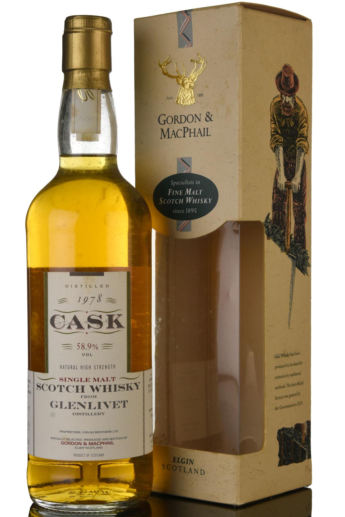 Glenlivet 1978 - 1995 Gordon Macphail Cask
