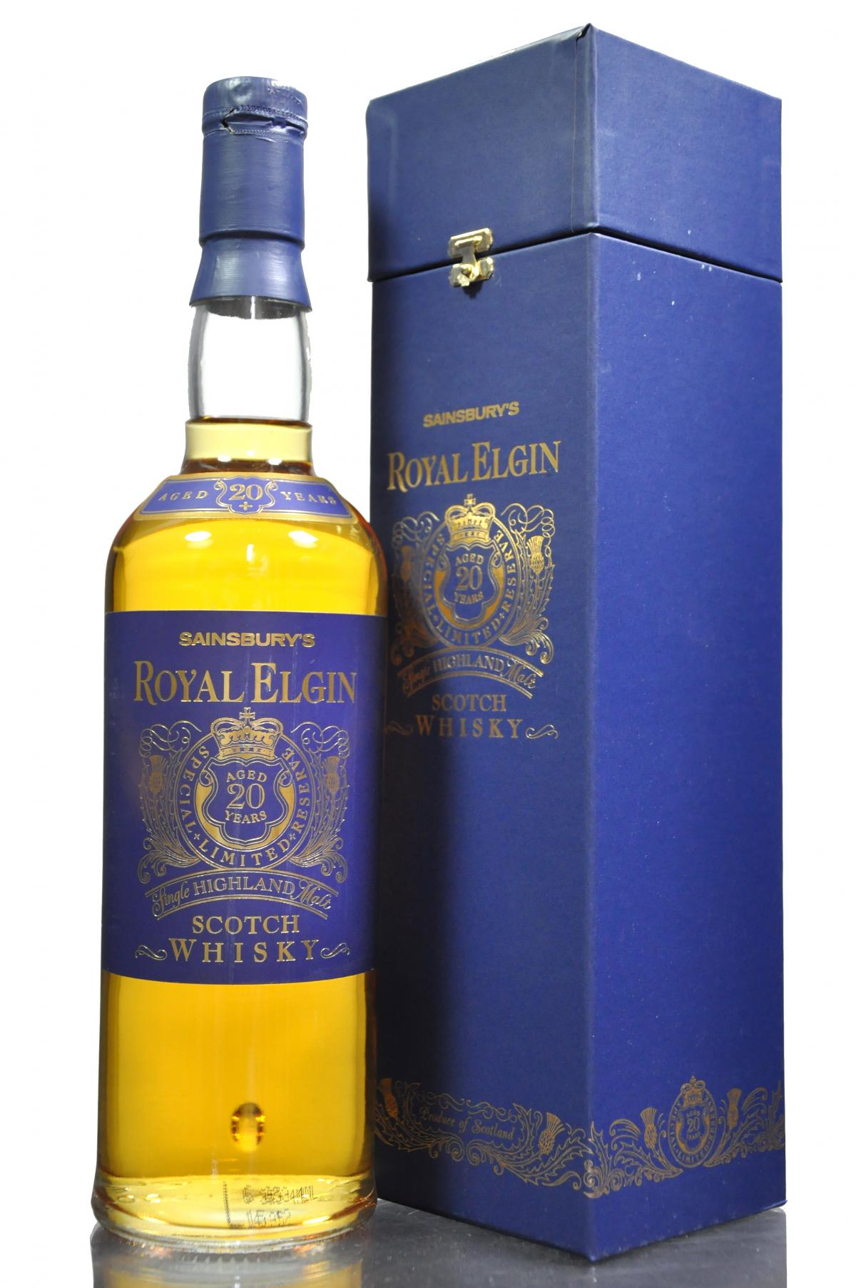 Sainsburys Royal Elgin 20 Year Old