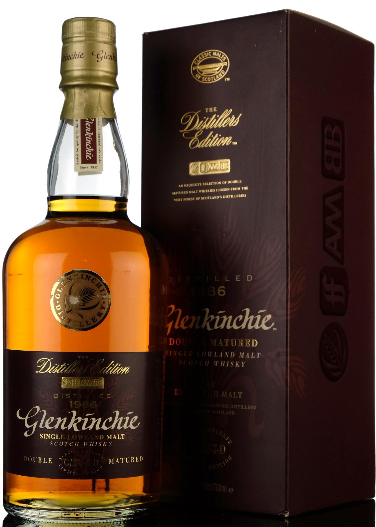 Glenkinchie 1986 - Distillers Edition