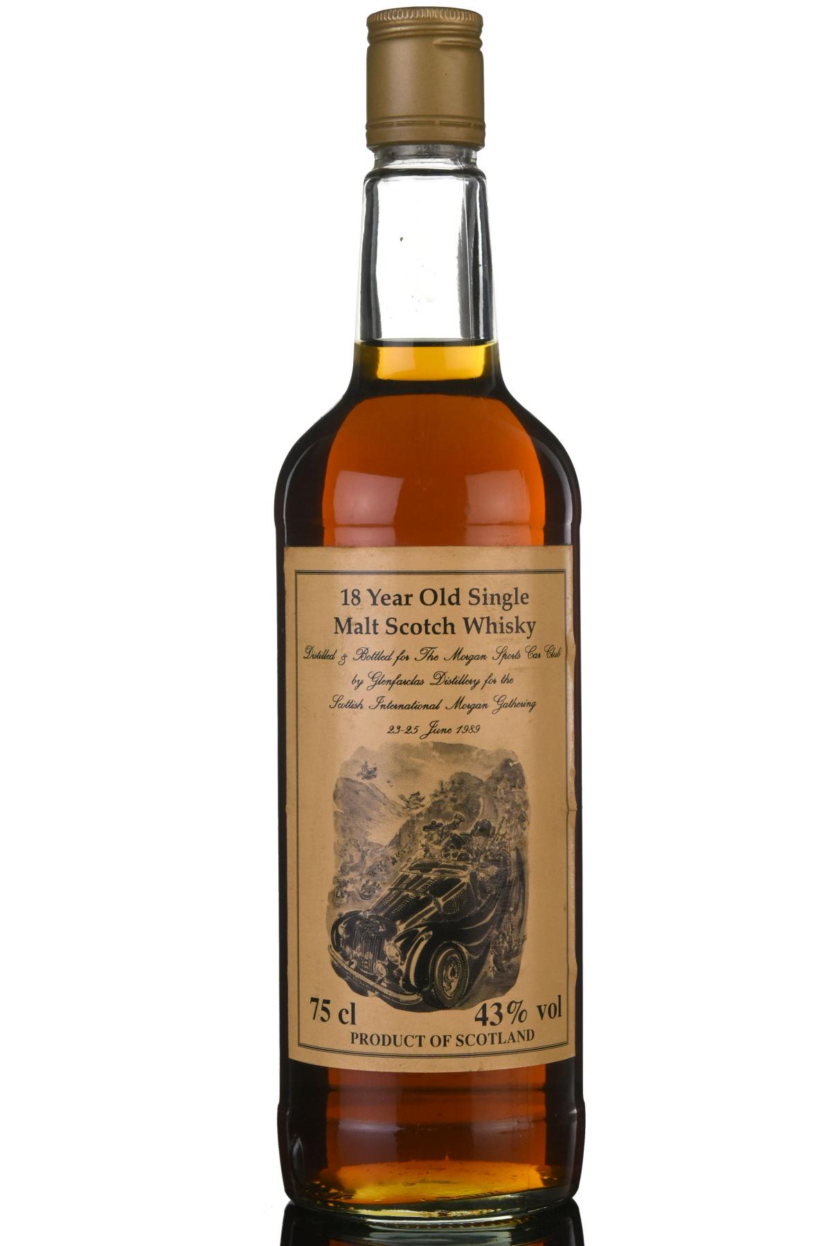 Glenfarclas 18 Year Old - Morgan Sports Car Gathering 1989