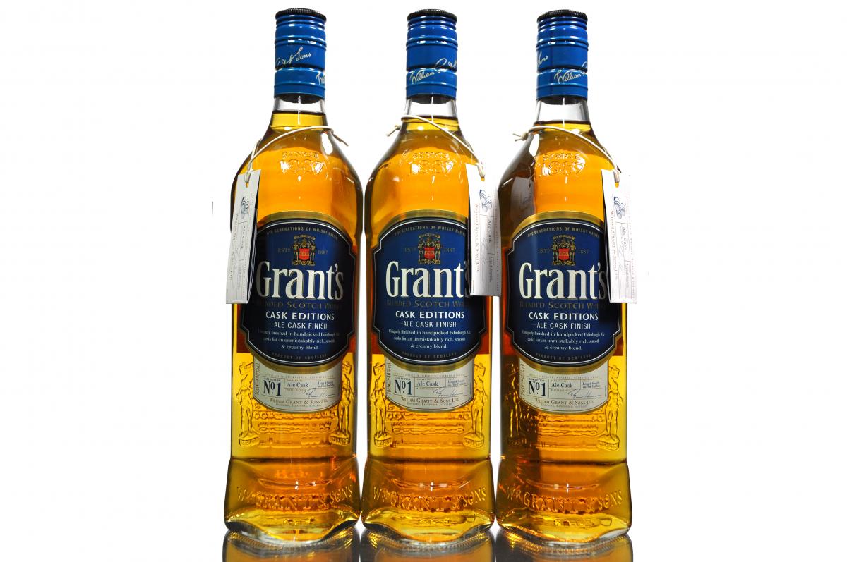 3 x Grants Ale Cask Finish