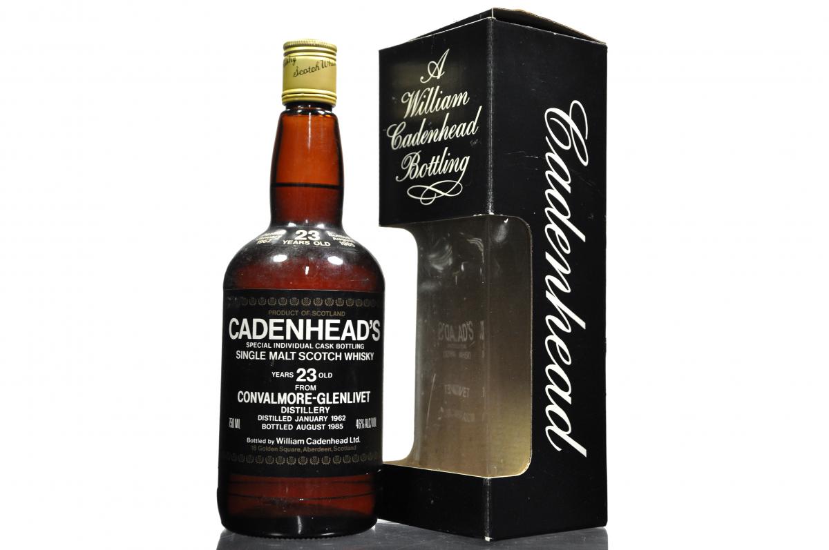 Convalmore-Glenlivet 1962-1985 - 23 Year Old - Cadenhead Dumpy - US Market