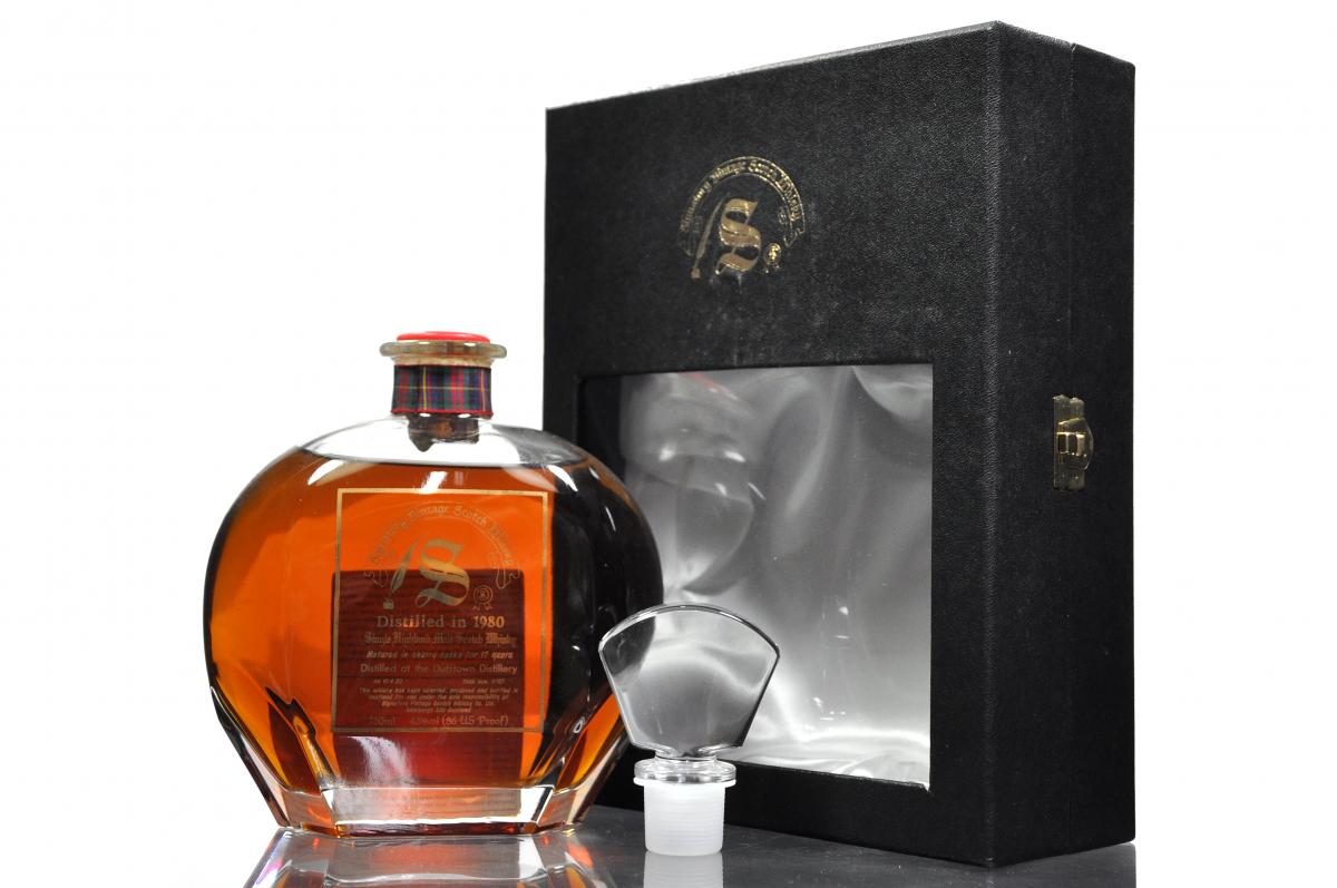 Dufftown 1980 - 17 Year Old - Signatory Vintage - US Market