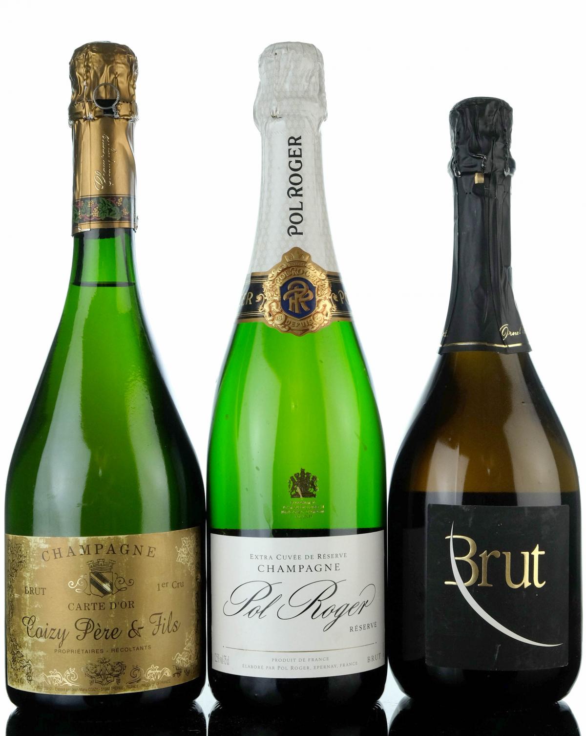 3 x Champagne