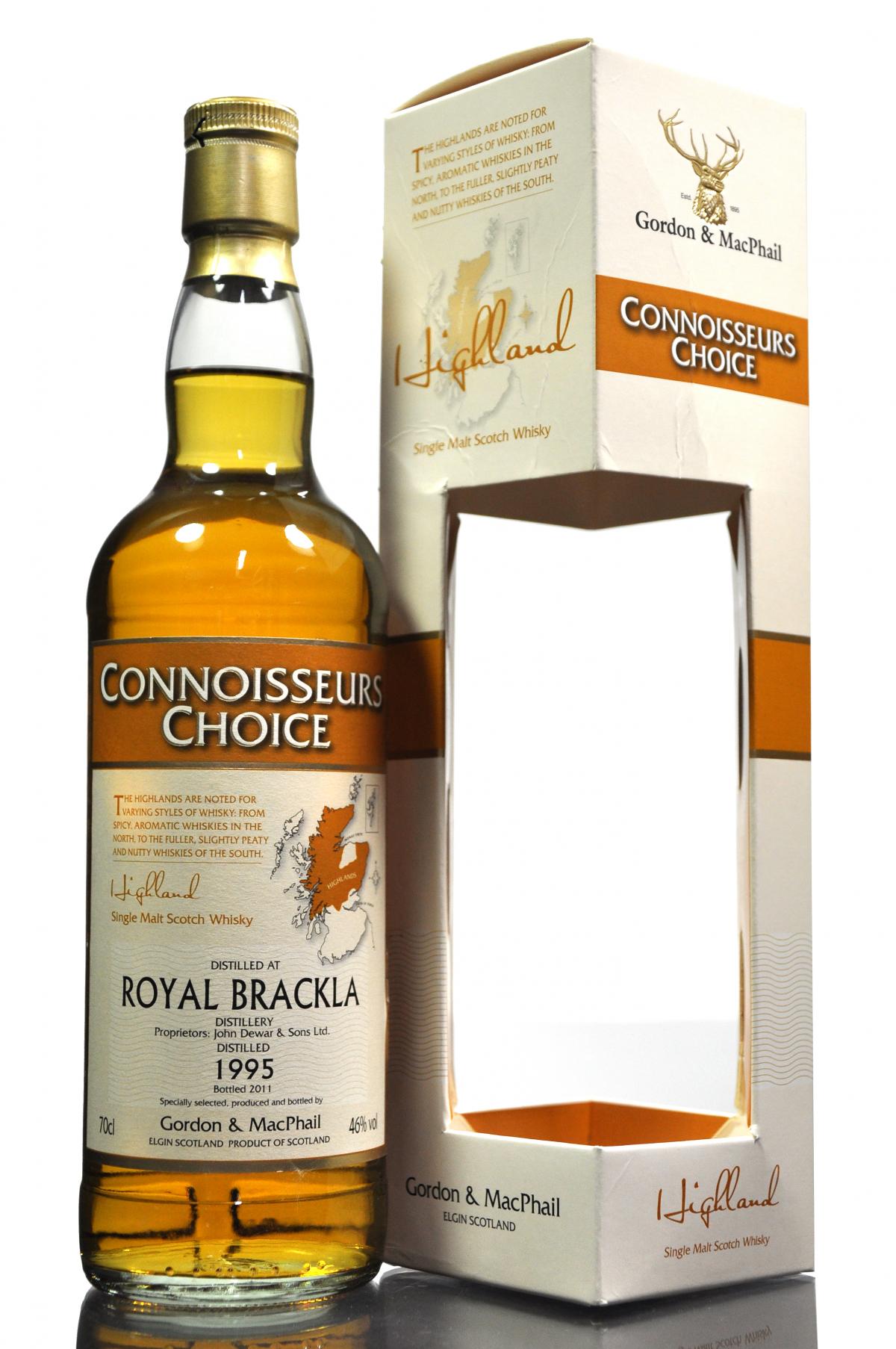 Royal Brackla 1995-2011 - Connoisseurs Choice