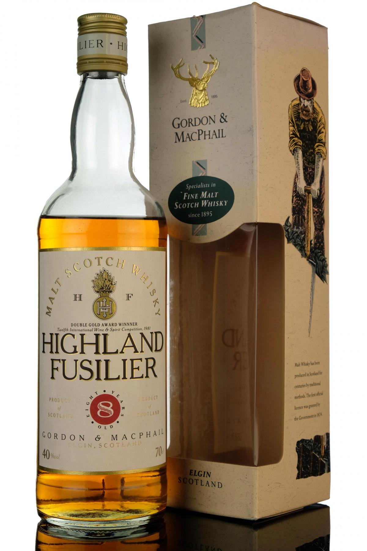 Highland Fusilier 8 Year Old - Gordon & MacPhail