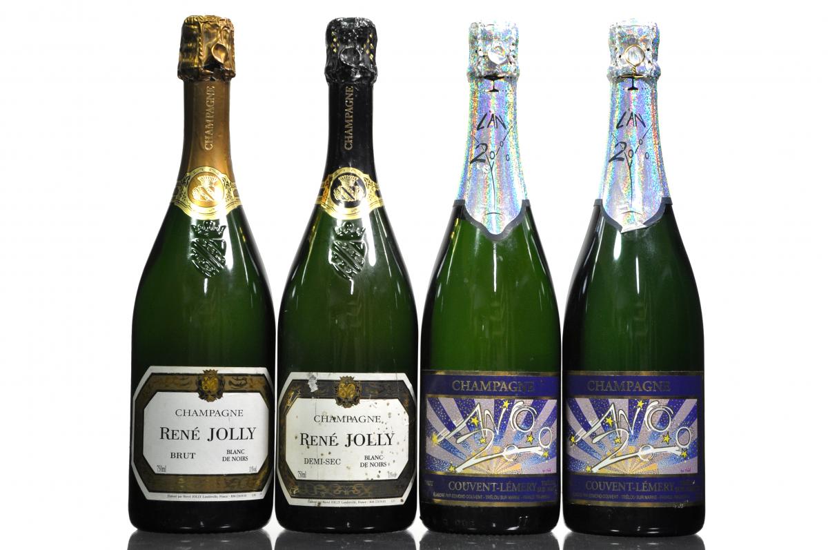 4 x Champagne
