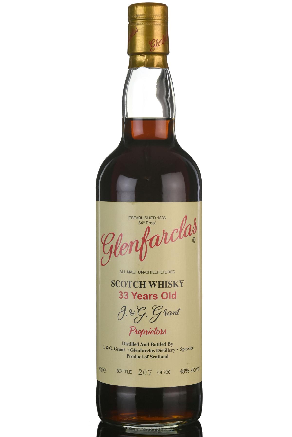Glenfarclas 1968 - 33 Year Old - Single Cask 1369