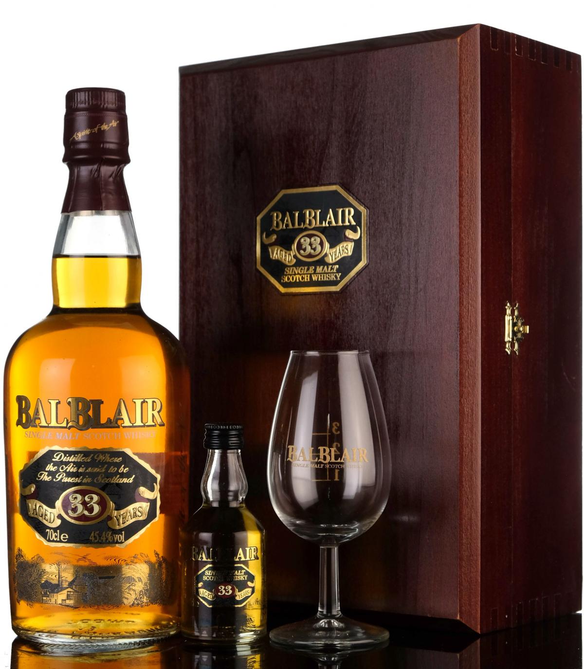Balblair 33 Year Old - Presentation Set