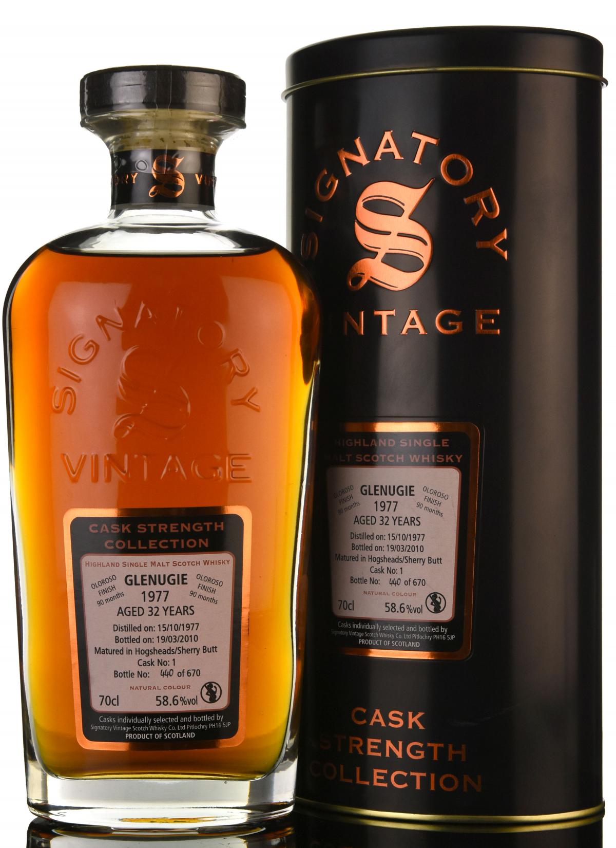 Glenugie 1977 - 2010 32 Signatory Vintage