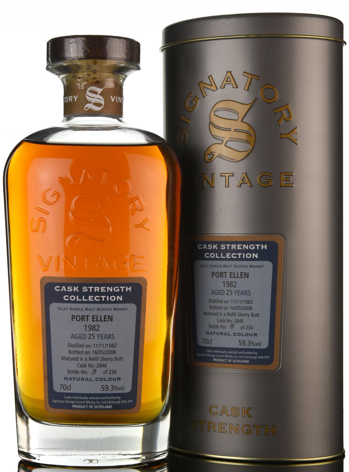 Port Ellen 19822008  25 Year Old  Signatory Vintage