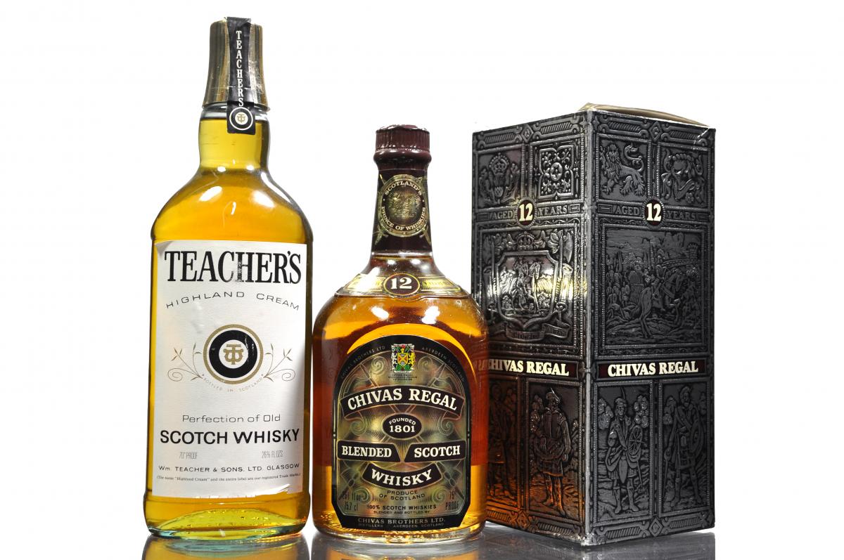 Teachers & Chivas Regal 12 Year Old - 1970s