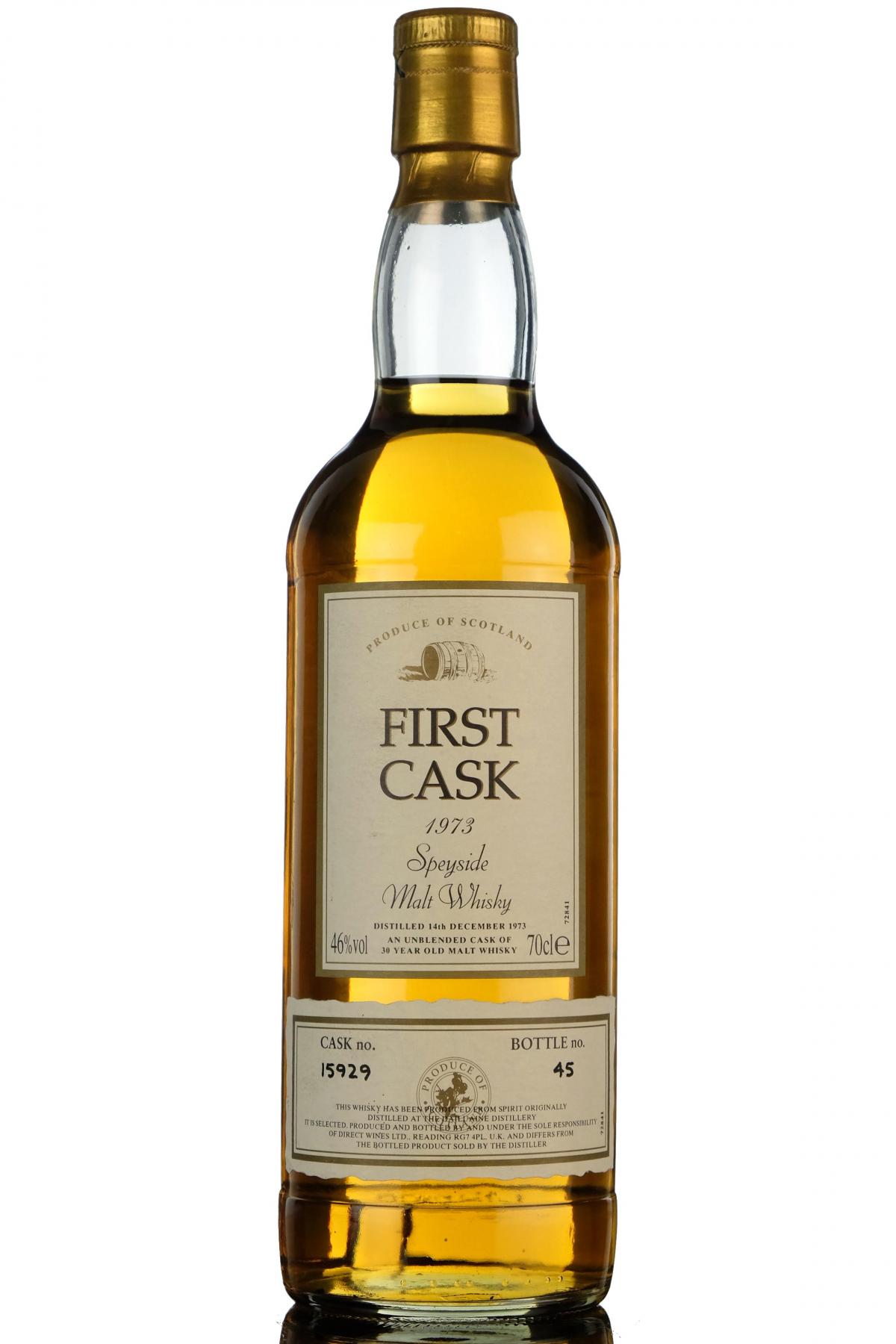 Dailuaine 1973 - 30 Year Old - First Cask 15929