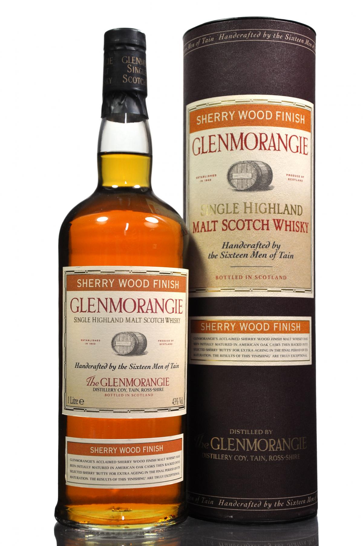 Glenmorangie Sherry Wood Finish - Circa 2000 - 1 Litre