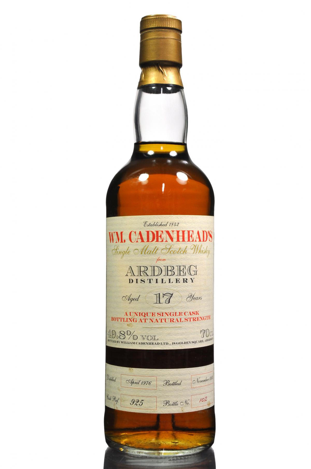 Ardbeg 1976-1993 - 17 Year Old - Cadenhead