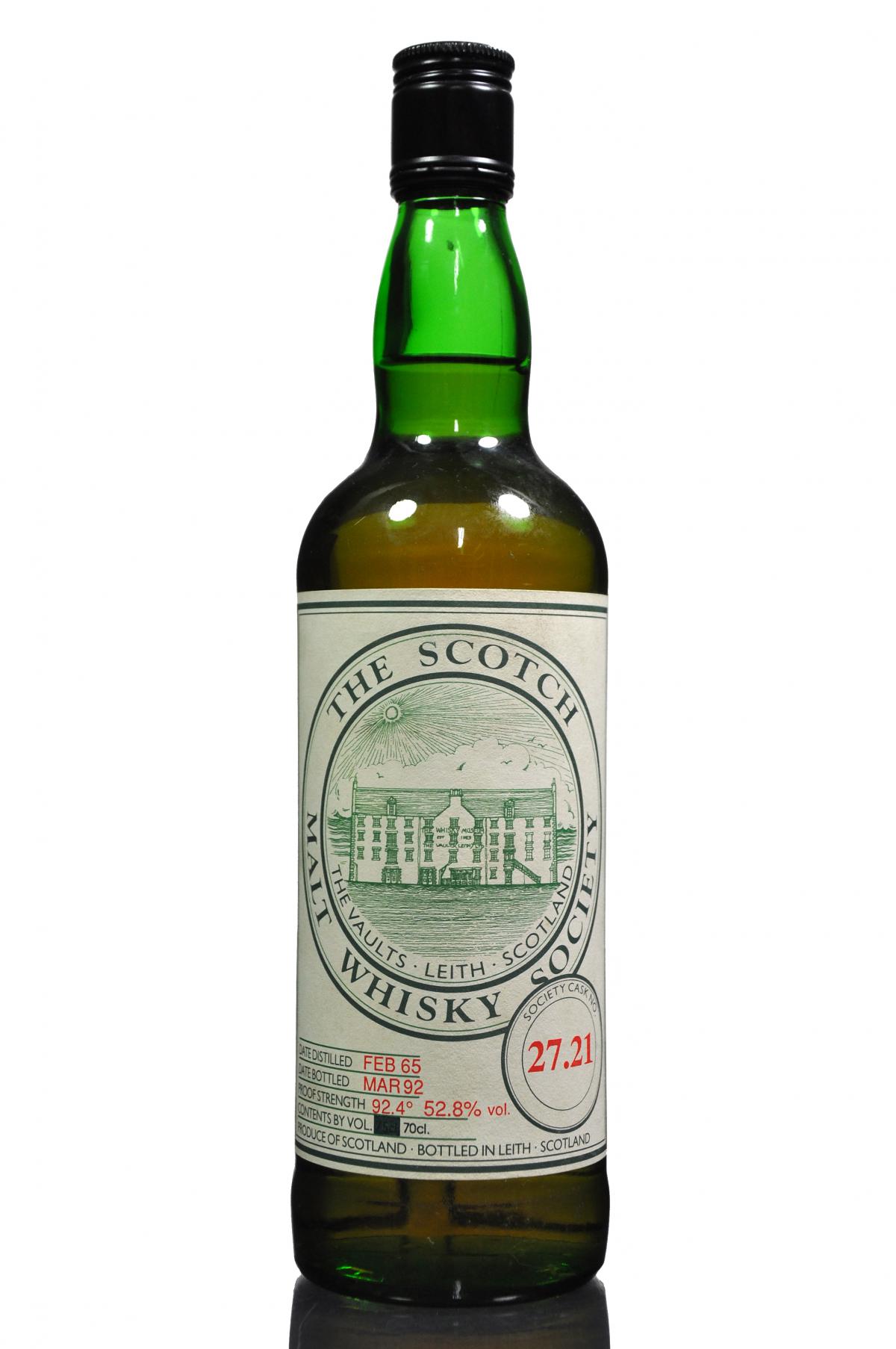 Springbank 1965-1992 - SMWS 27.21