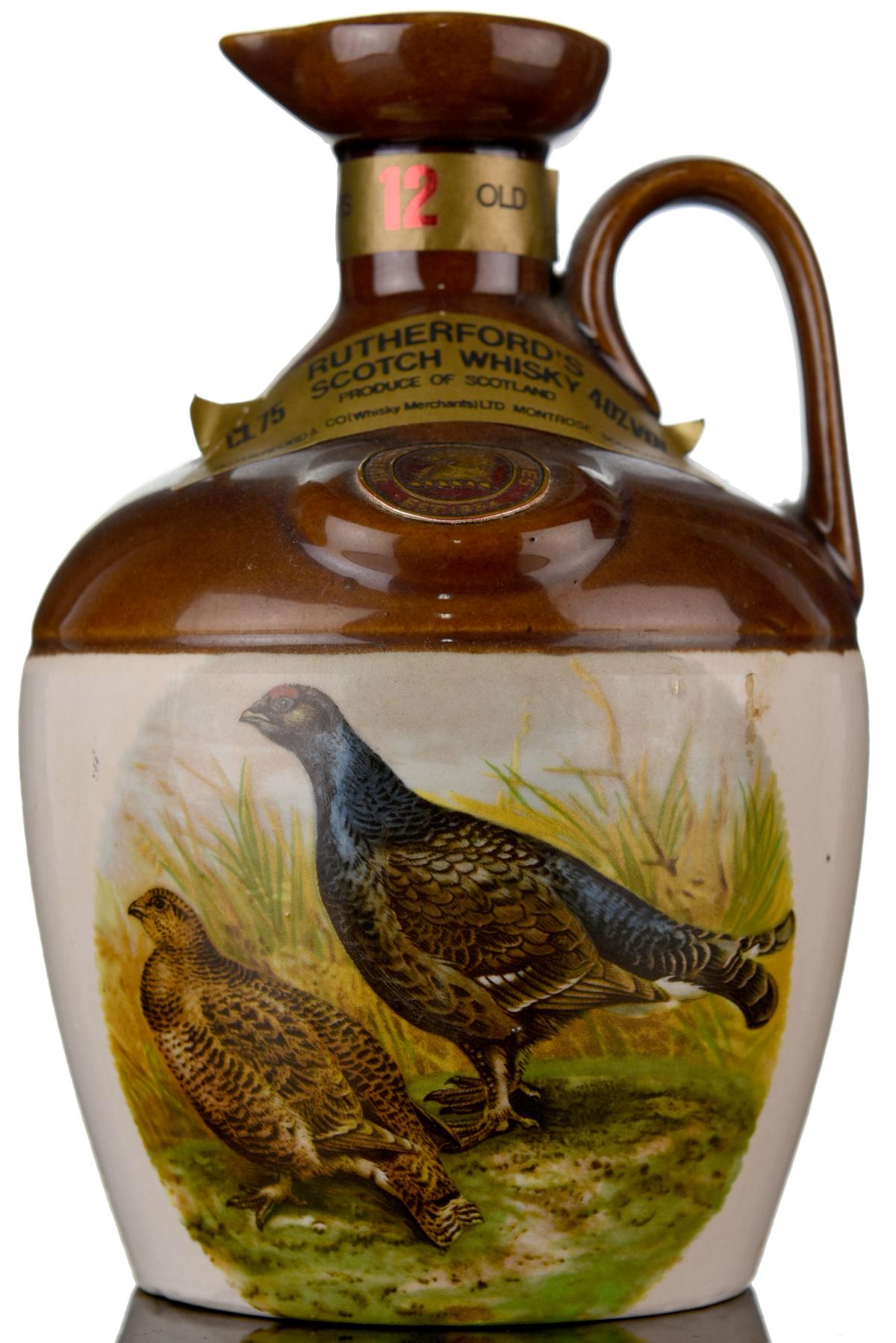 Rutherfords 12 Year Old Ceramic - 1980s