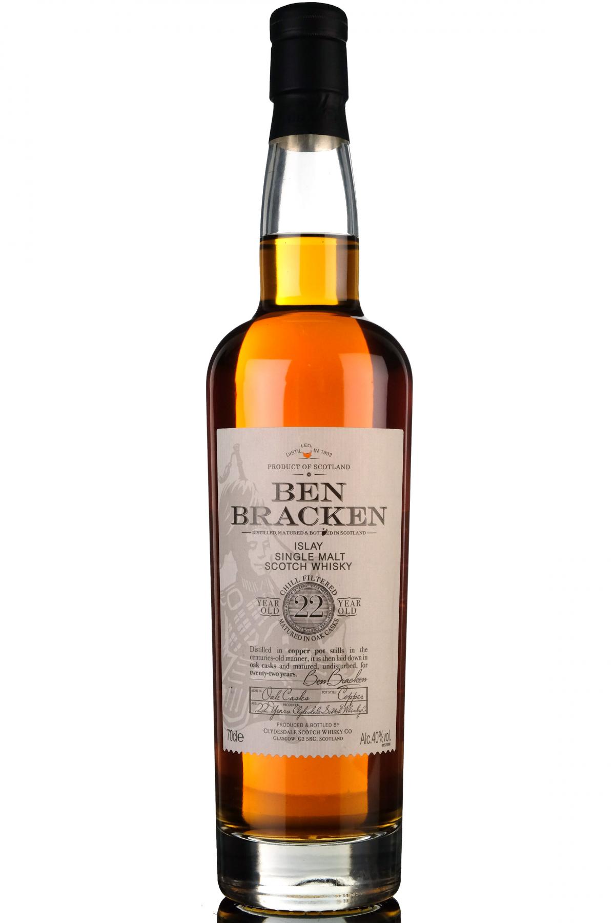 Ben Bracken 22 Year Old - Islay Single Malt