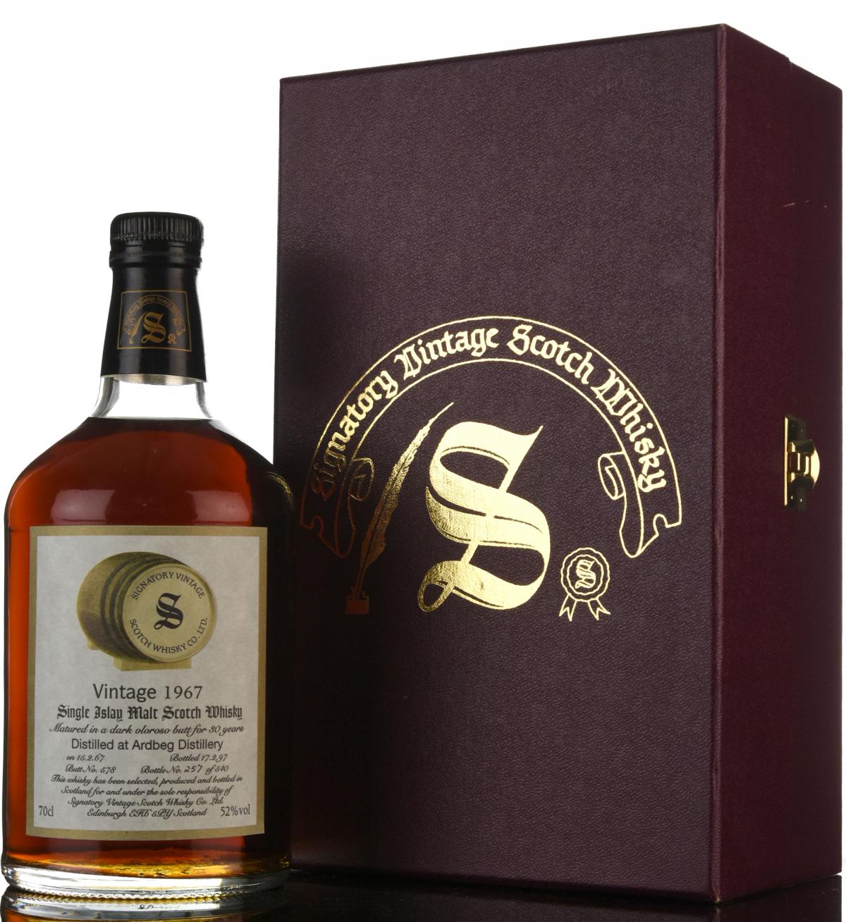 Ardbeg 1967 - 1997 30 Signatory Vintage