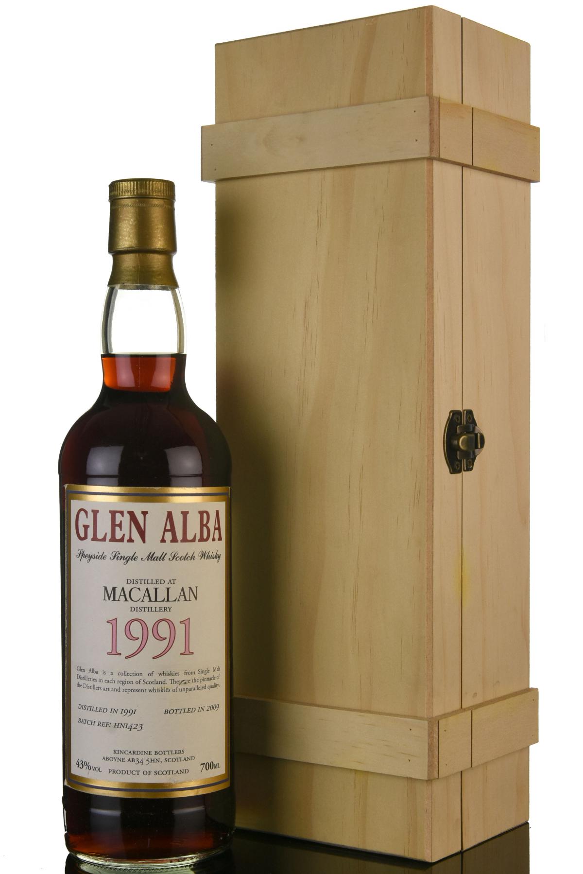 Macallan 1991-2009 - Glen Alba