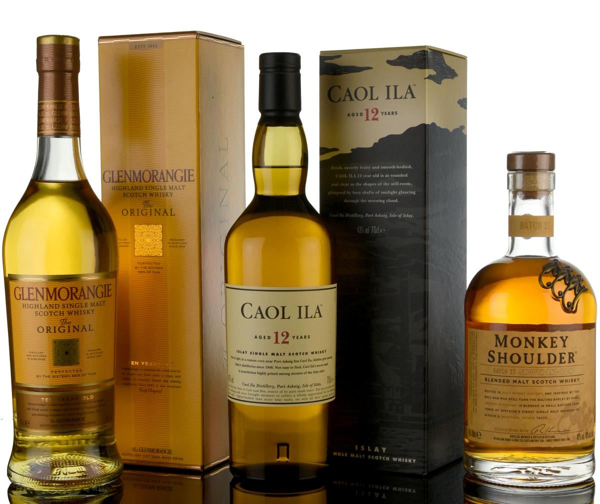 Glenmorangie Monkey Shoulder Caol Ila