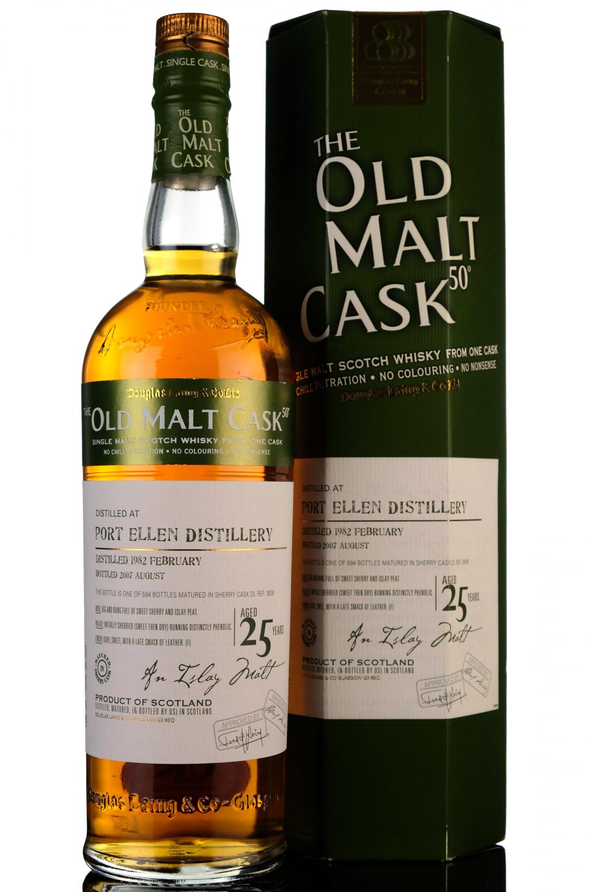 Port Ellen 1982-2007 - 25 Year Old - Douglas Laing - Old Malt Cask