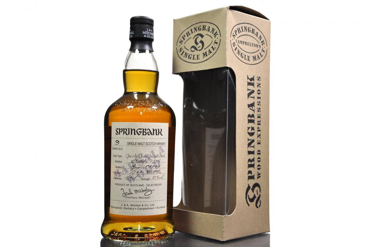 Springbank 1996-2006 - 9 Year Old - Marsala Wood