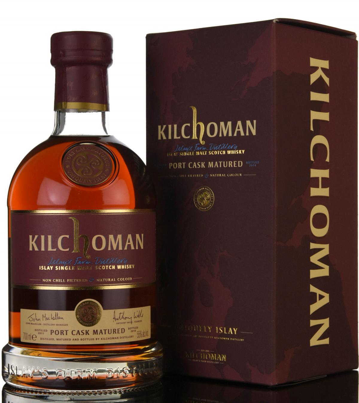 Kilchoman 2011-2014 - Port Cask