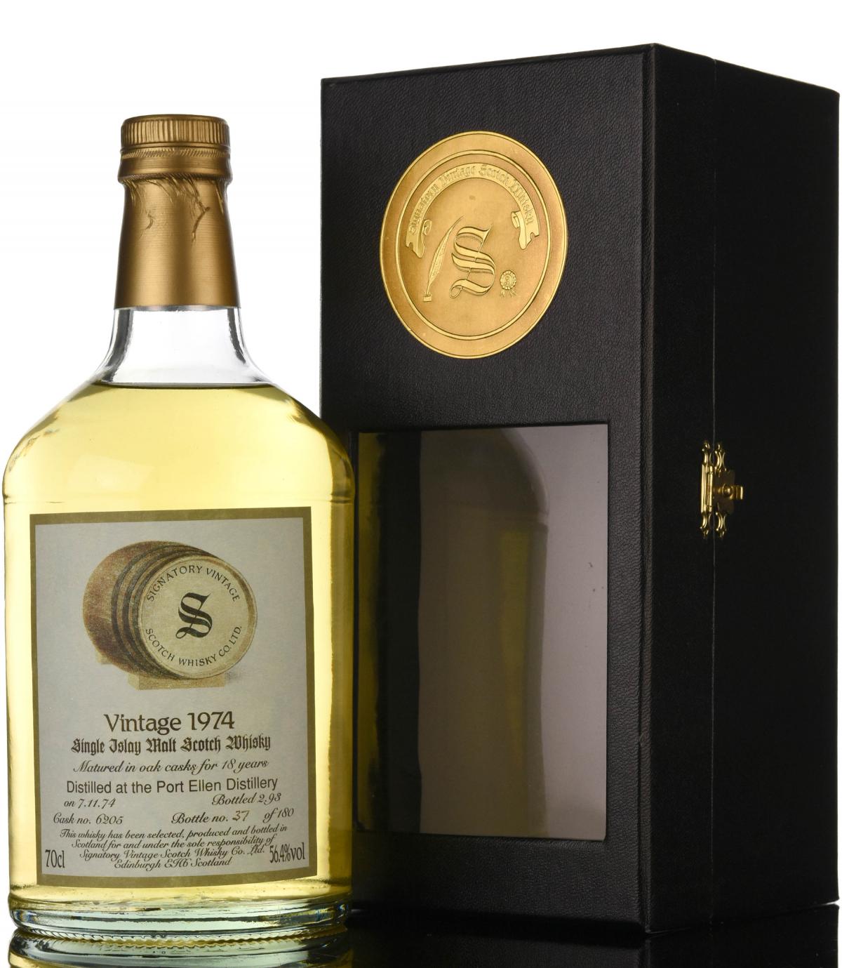 Port Ellen 1974 - 1993 18 Signatory Vintage