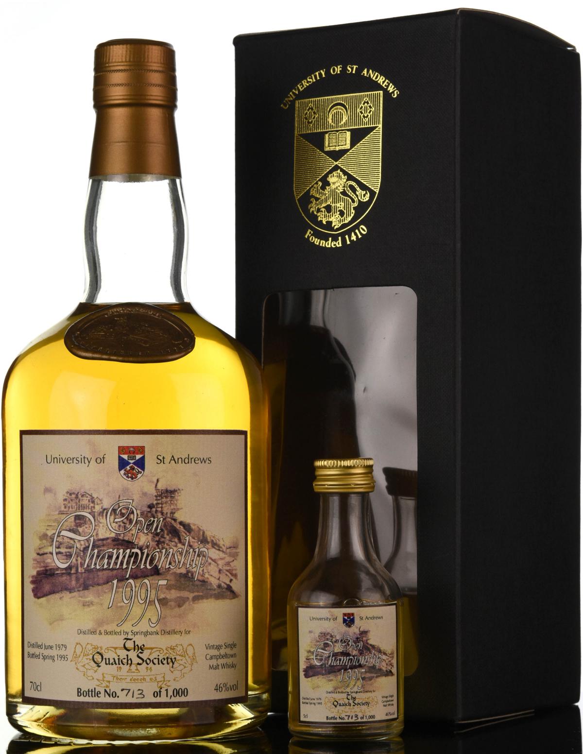 Springbank 1979 - 1995 Quaich Society